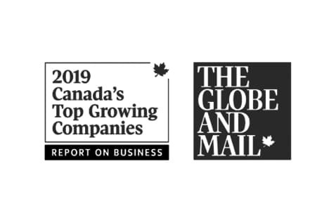 The Globe and Mail 2019, Canada’s Top Growing Companies